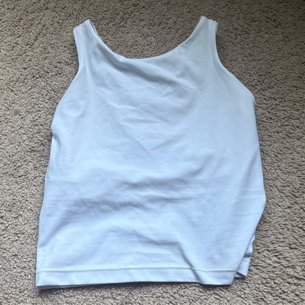 Athleta White Tank Top
